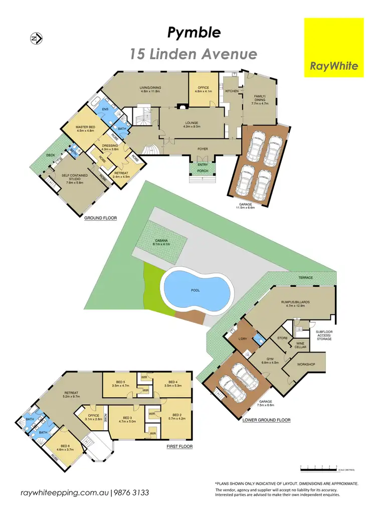 Floorplan of Homely house listing, 15 Linden Avenue, Pymble NSW 2073