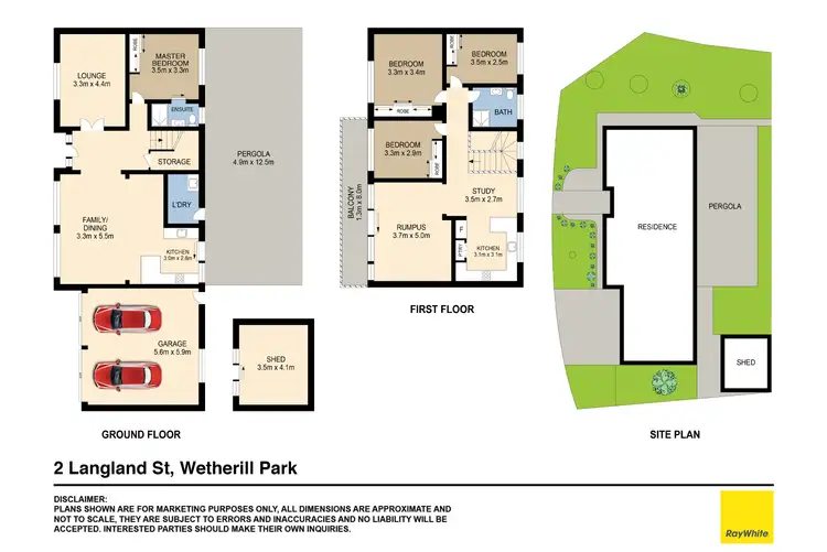Floorplan of Homely house listing, 2 Langland Street, Wetherill Park NSW 2164