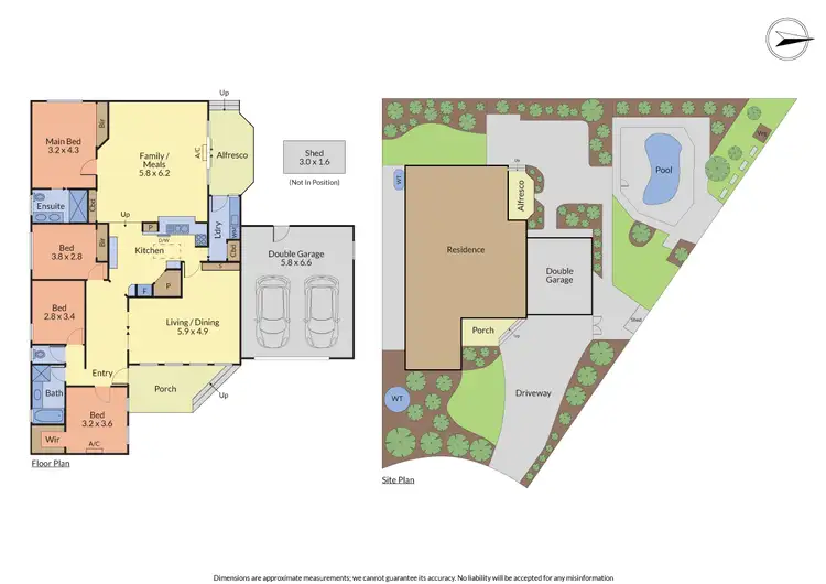 Floorplan of Homely house listing, 6 Belot Close, Bayswater VIC 3153