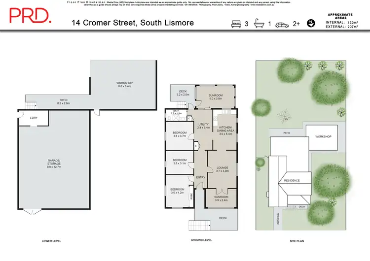 Floorplan of Homely house listing, 14 Cromer Street, South Lismore NSW 2480