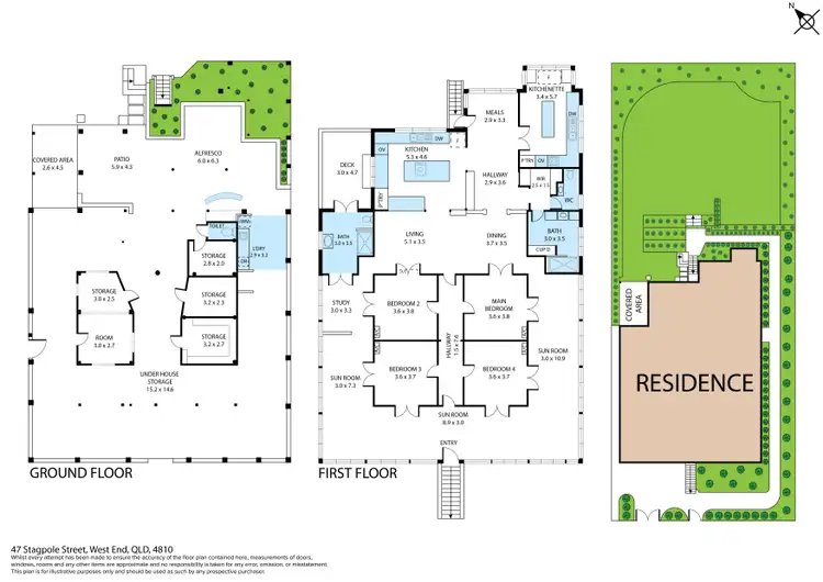 Floorplan of Homely house listing, 47 Stagpole Street, West End QLD 4810