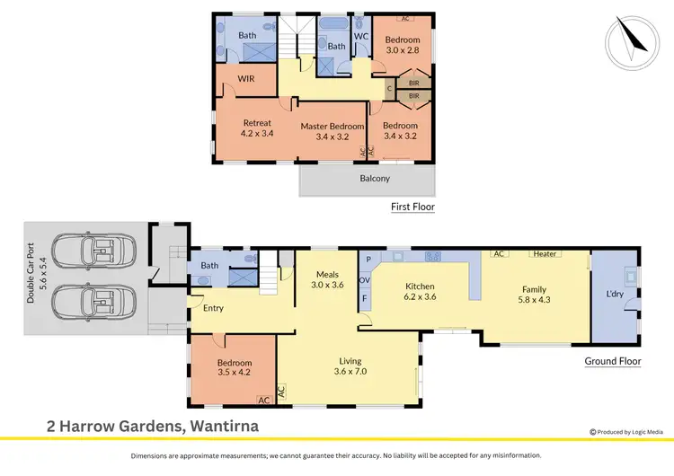 Floorplan of Homely house listing, 2 Harrow Gardens, Wantirna VIC 3152