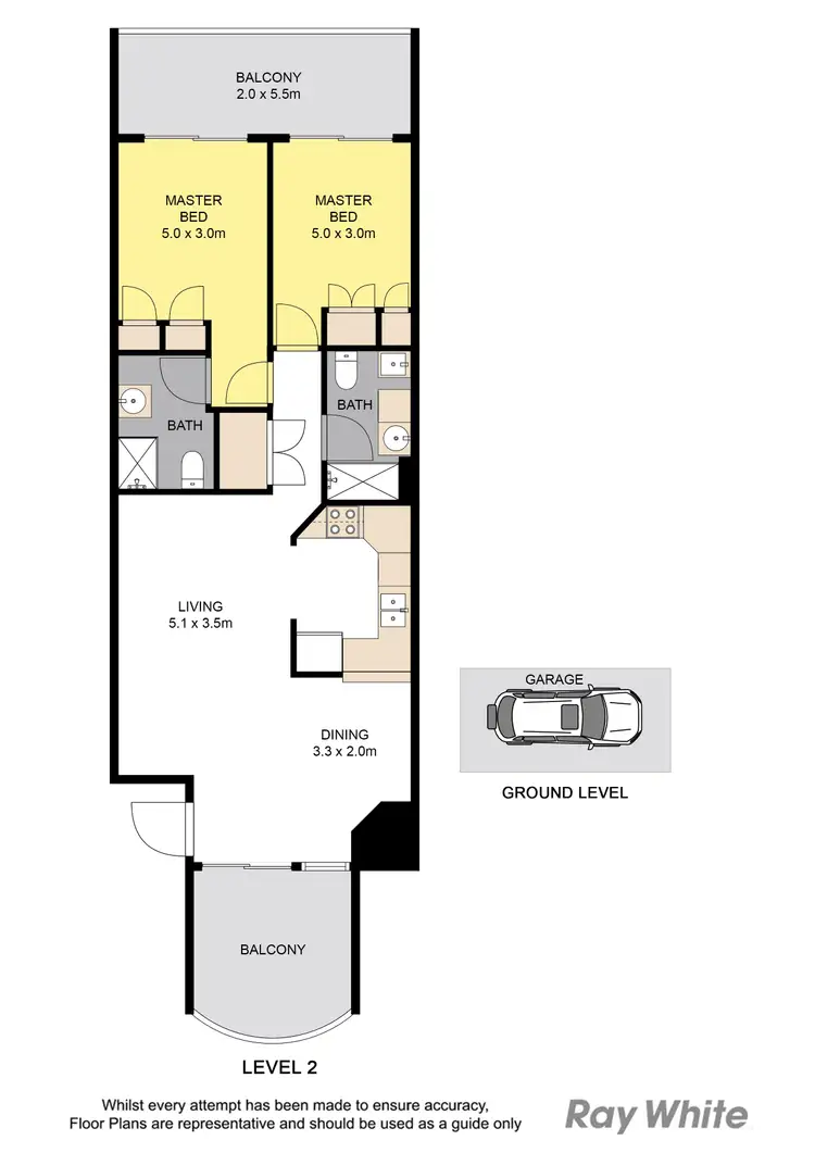 Floorplan of Homely unit listing, 5/13 French Street, Everton Park QLD 4053