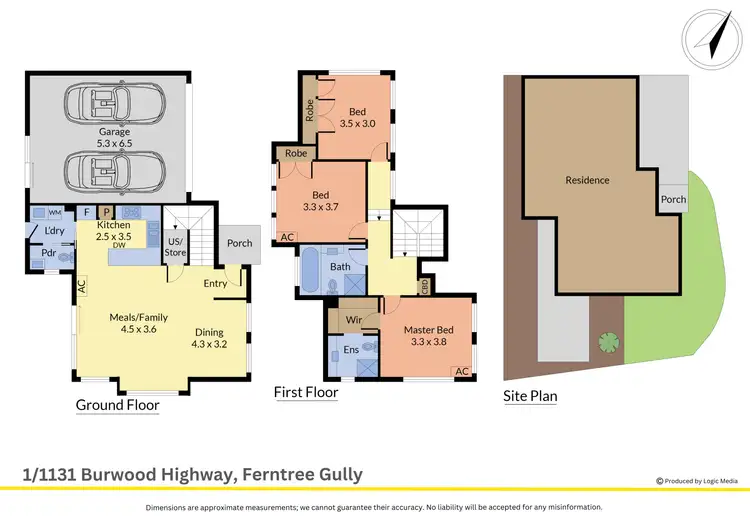 Floorplan of Homely townhouse listing, 1/1131 Burwood Highway, Ferntree Gully VIC 3156