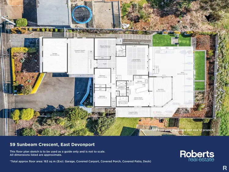 Floorplan of Homely house listing, 59 Sunbeam Crescent, East Devonport TAS 7310