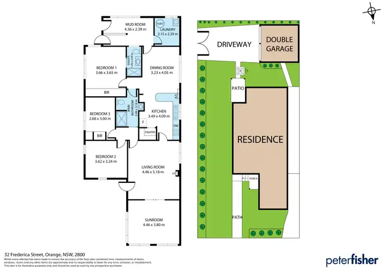 Floorplan of Homely house listing, 32 Frederica Street, Orange NSW 2800