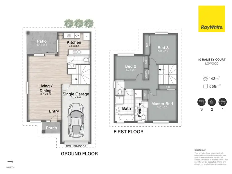 Floorplan of Homely house listing, 10 Ramsey Court, Lowood QLD 4311