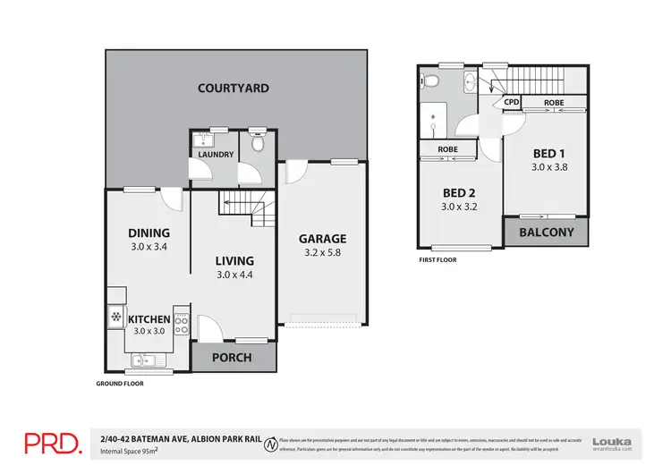 Floorplan of Homely house listing, 2/40-42 Bateman Avenue, Albion Park Rail NSW 2527