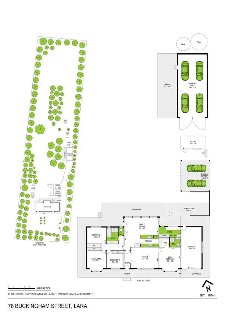 Floorplan of Homely house listing, 78 Buckingham Street, Lara VIC 3212