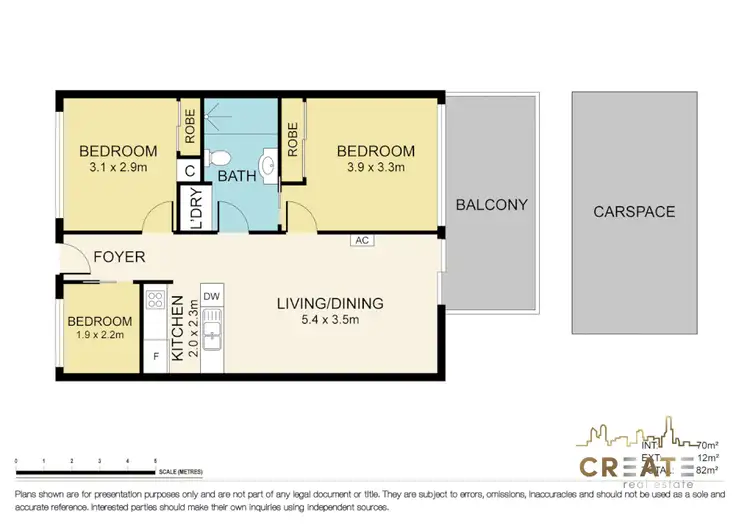 Floorplan of Homely apartment listing, 22/32 East Esplanade, St Albans VIC 3021