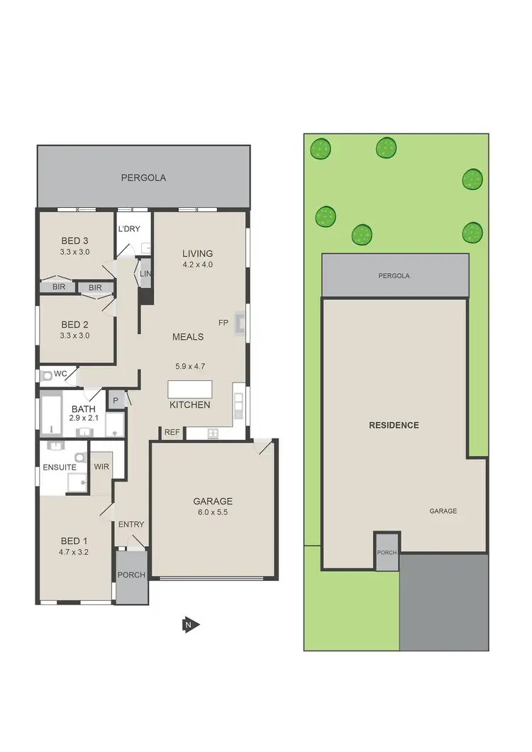 Floorplan of Homely house listing, 17 Delegate Way, Whittlesea VIC 3757