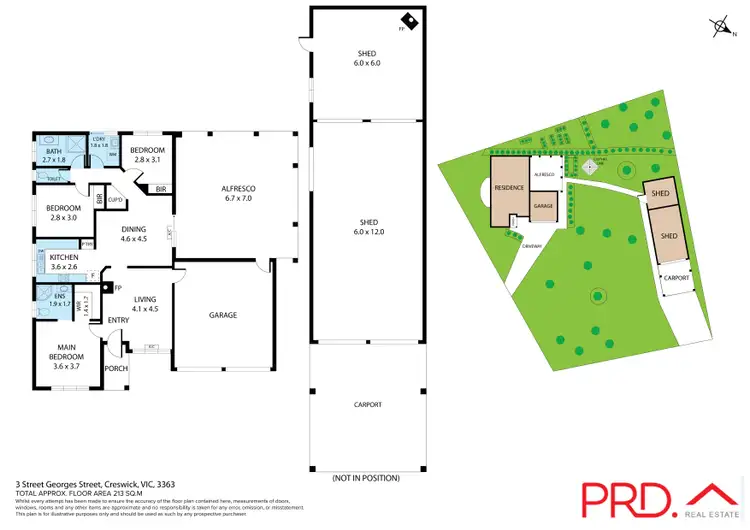 Floorplan of Homely house listing, 3 St Georges Street, Creswick VIC 3363