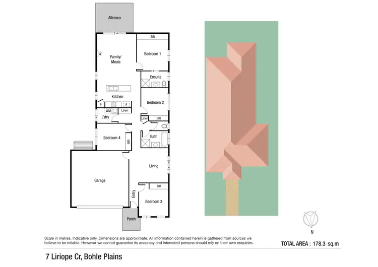 Floorplan of Homely house listing, 7 Liriope Crescent, Bohle Plains QLD 4817