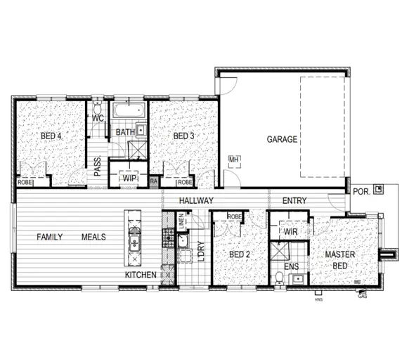 Floorplan of Homely house listing, 9 Brotus Way, Donnybrook VIC 3064