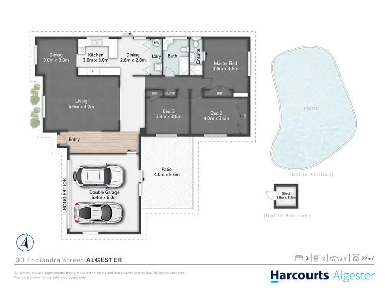 Floorplan of Homely house listing, 30 Endiandra Street, Algester QLD 4115