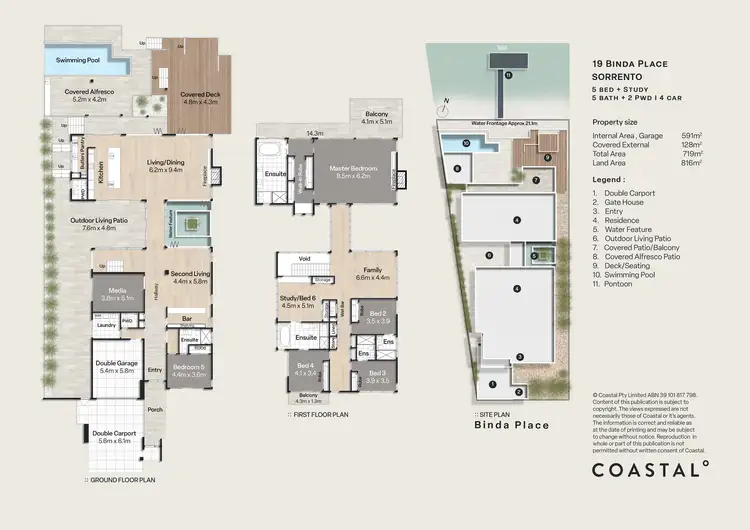 Floorplan of Homely house listing, 19 Binda Place, Sorrento QLD 4217