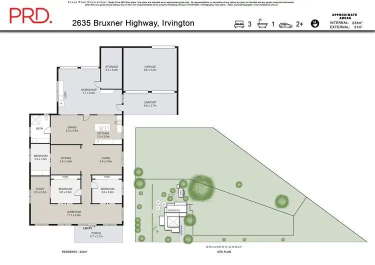 Floorplan of Homely house listing, 2635 Bruxner Highway, Irvington NSW 2470