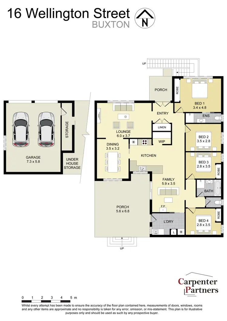 Floorplan of Homely house listing, 16 Wellington Street, Buxton NSW 2571