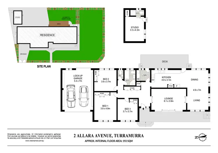 Floorplan of Homely house listing, 2 Allara Avenue, Turramurra NSW 2074
