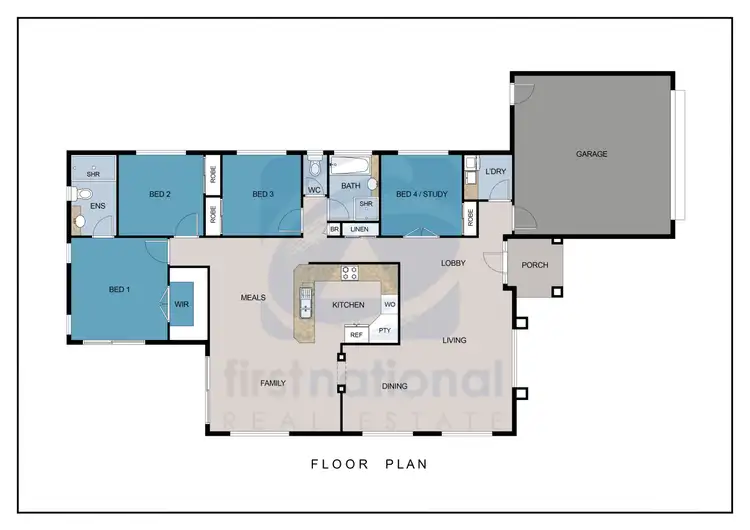 Floorplan of Homely house listing, 11 Trinity Crescent, Sippy Downs QLD 4556