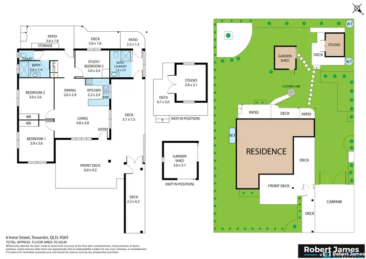 Floorplan of Homely house listing, 6 Irene Street, Tewantin QLD 4565