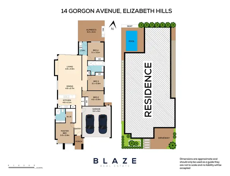 Floorplan of Homely house listing, 14 Gorgon Avenue, Elizabeth Hills NSW 2171