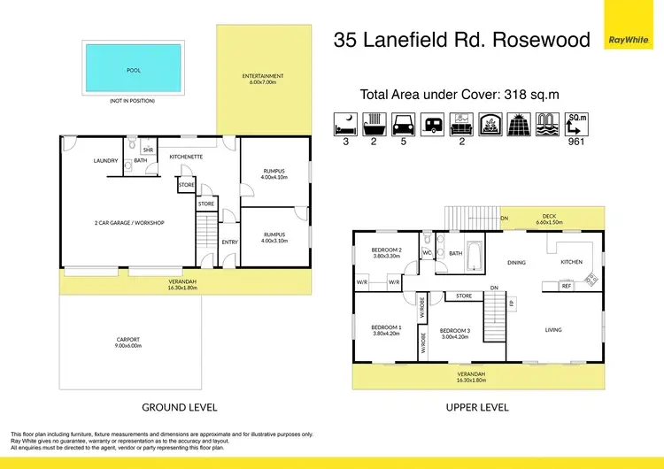Floorplan of Homely house listing, 35 Lanefield Road, Rosewood QLD 4340