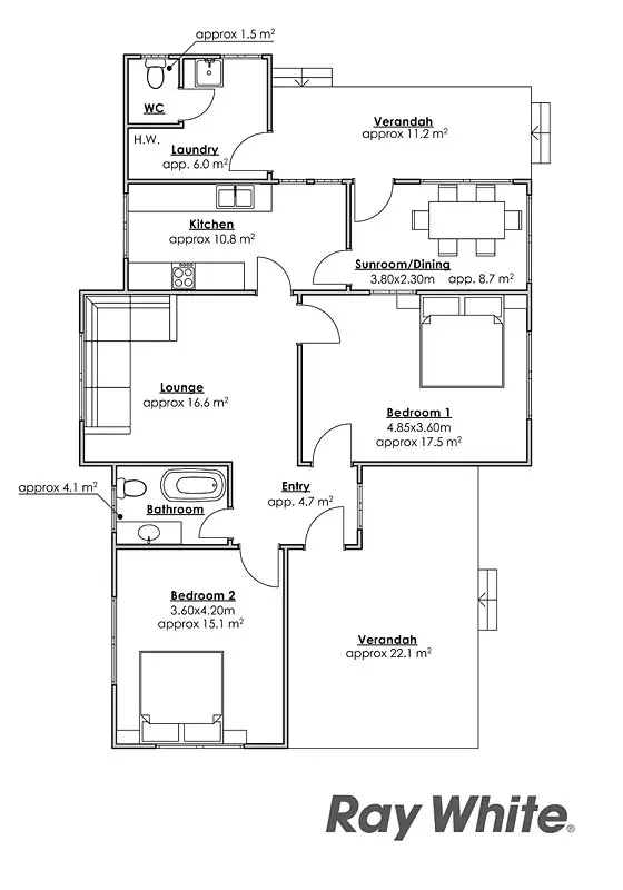 Floorplan of Homely house listing, 13 Olympia Street, Taree NSW 2430