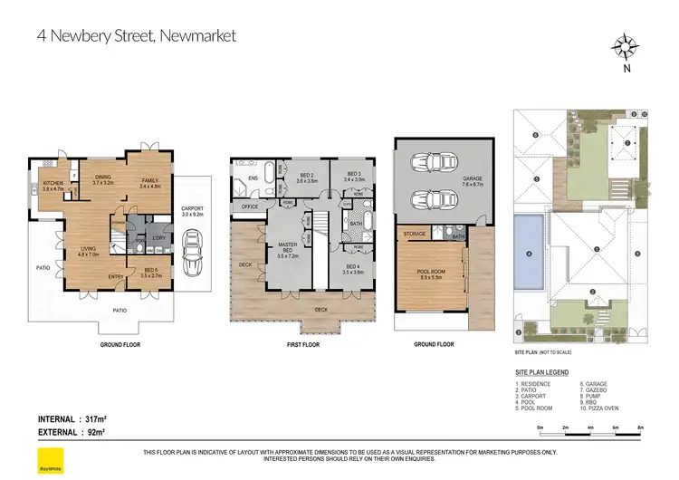 Floorplan of Homely house listing, 4 Newbery Street, Newmarket QLD 4051