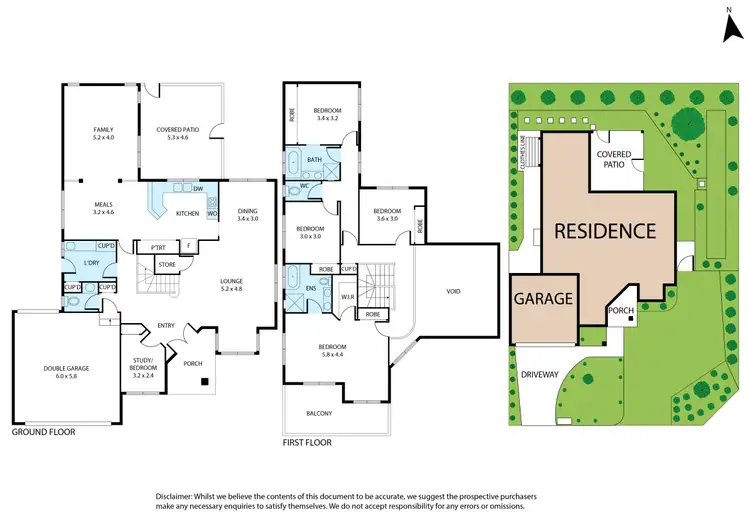 Floorplan of Homely house listing, 2 Beechwood Terrace, Ashwood VIC 3147