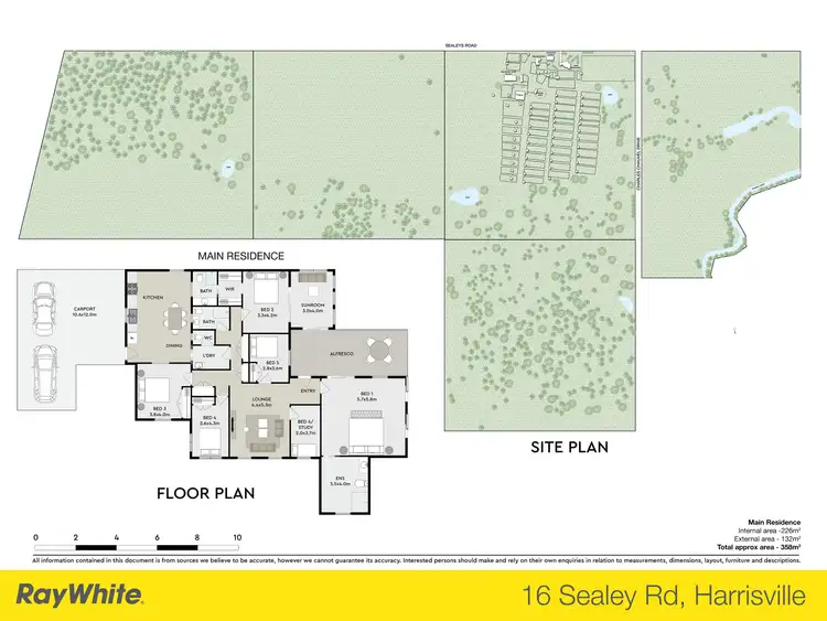 Floorplan of Homely rural property listing, 16 Sealeys Road, Harrisville QLD 4307