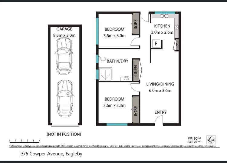 Floorplan of Homely house listing, 3/6 Cowper Avenue, Eagleby QLD 4207