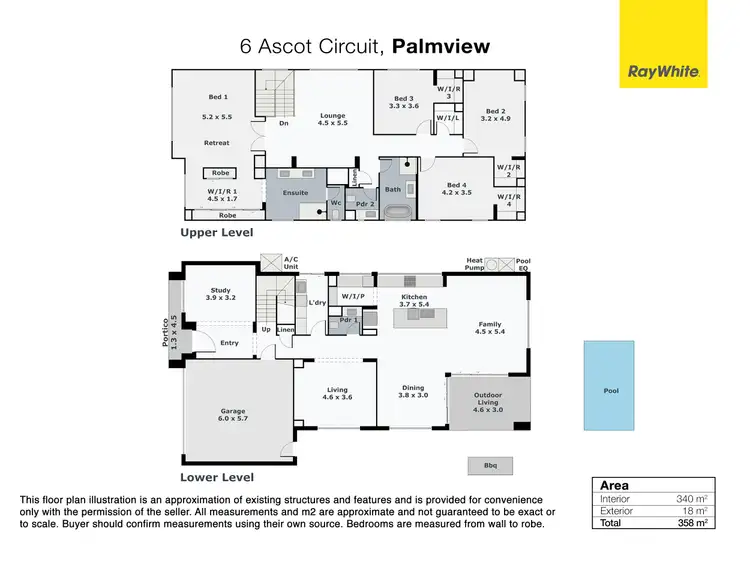 Floorplan of Homely house listing, 6 Ascot Circuit, Palmview QLD 4553