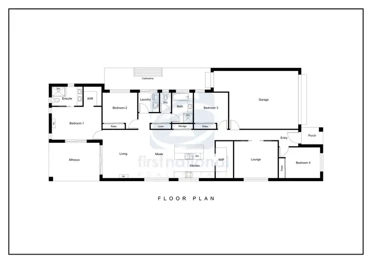 Floorplan of Homely house listing, 60 Logrunner Circuit, Palmview QLD 4553