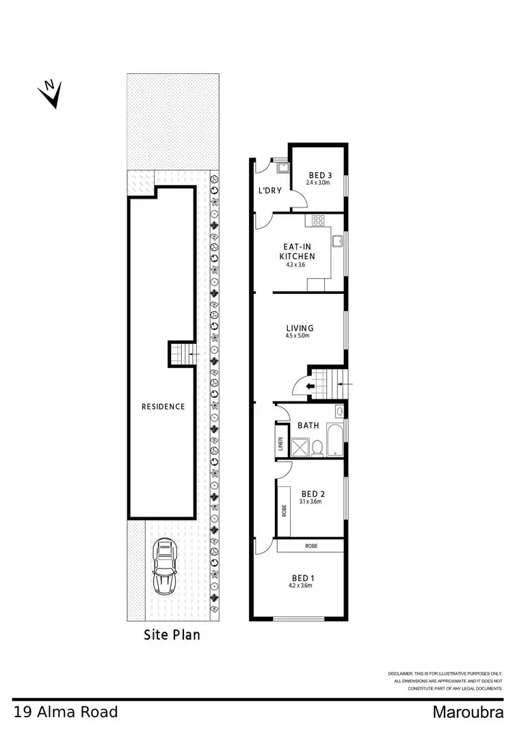 Floorplan of Homely house listing, 19 Alma Road, Maroubra NSW 2035