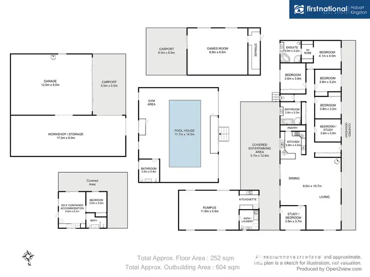 Floorplan of Homely house listing, 30 Cajun Court, Huonville TAS 7109