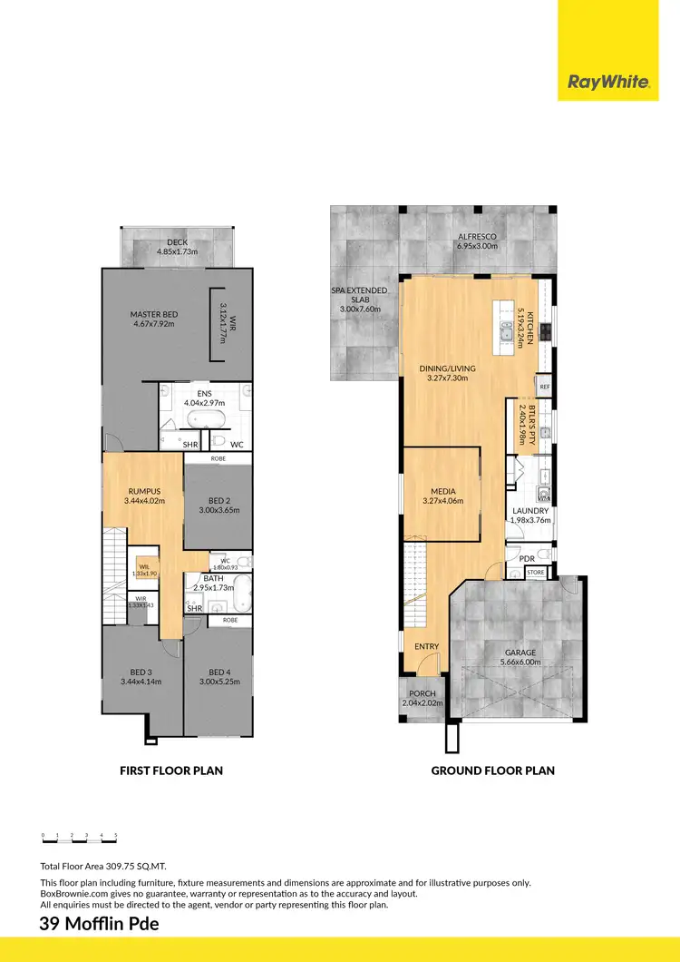 Floorplan of Homely house listing, 39 Mofflin Parade, Mango Hill QLD 4509