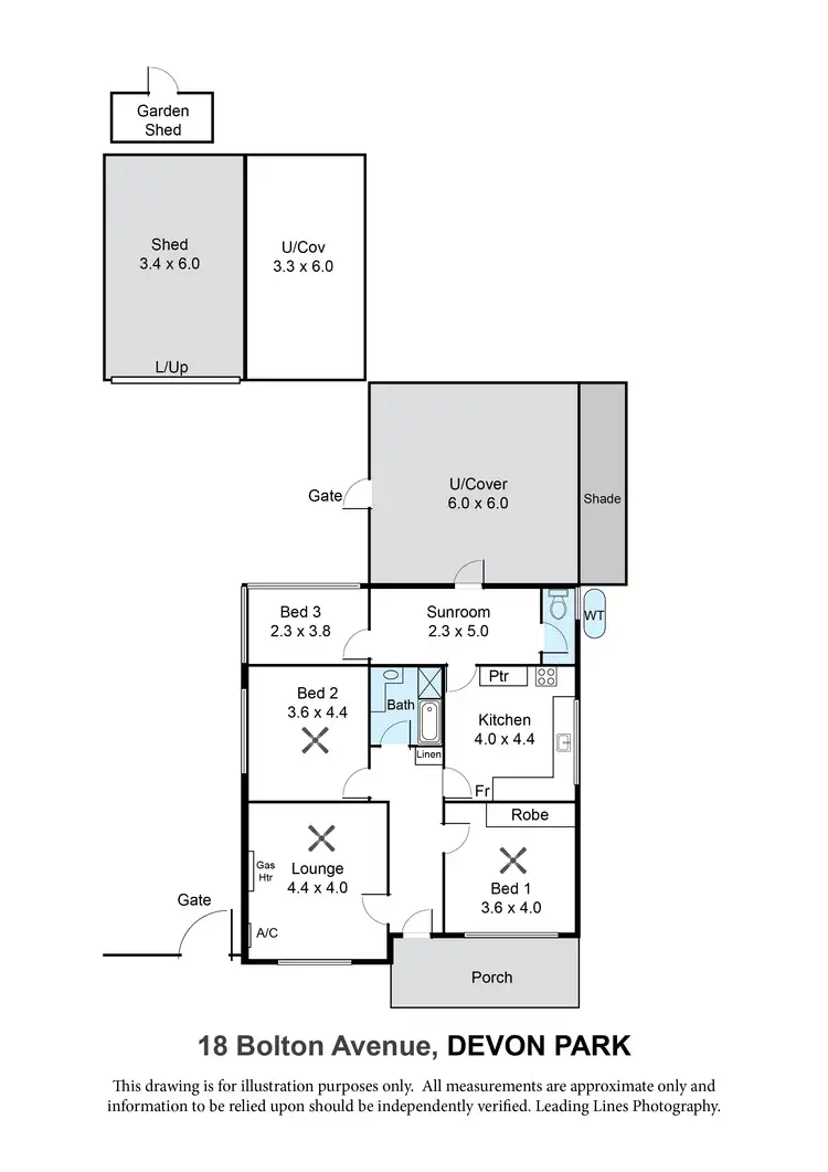 Floorplan of Homely house listing, 18 Bolton Avenue, Devon Park SA 5008