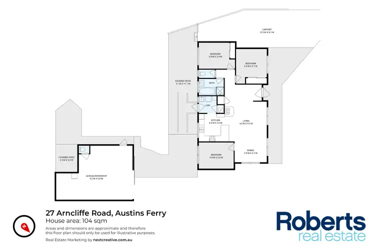 Floorplan of Homely house listing, 27 Arncliffe Road, Austins Ferry TAS 7011