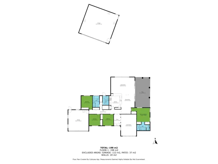 Floorplan of Homely house listing, 15 Scarlet Street, Burpengary East QLD 4505