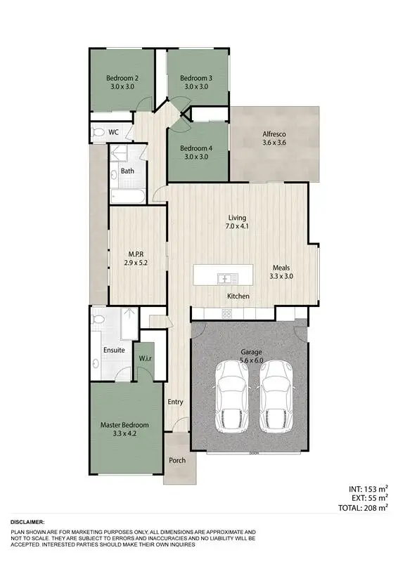 Floorplan of Homely house listing, 12 Swanston Crescent, Narangba QLD 4504