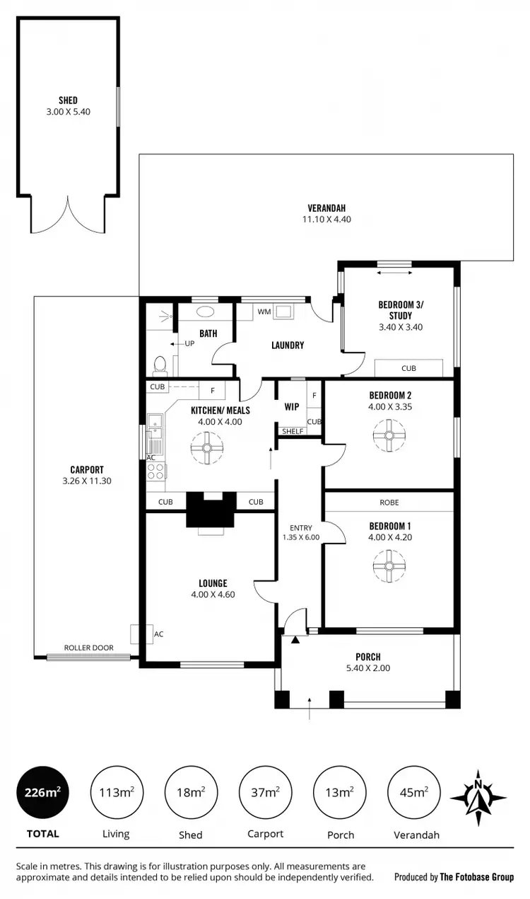 Floorplan of Homely house listing, 75 Seventh Avenue, St Morris SA 5068