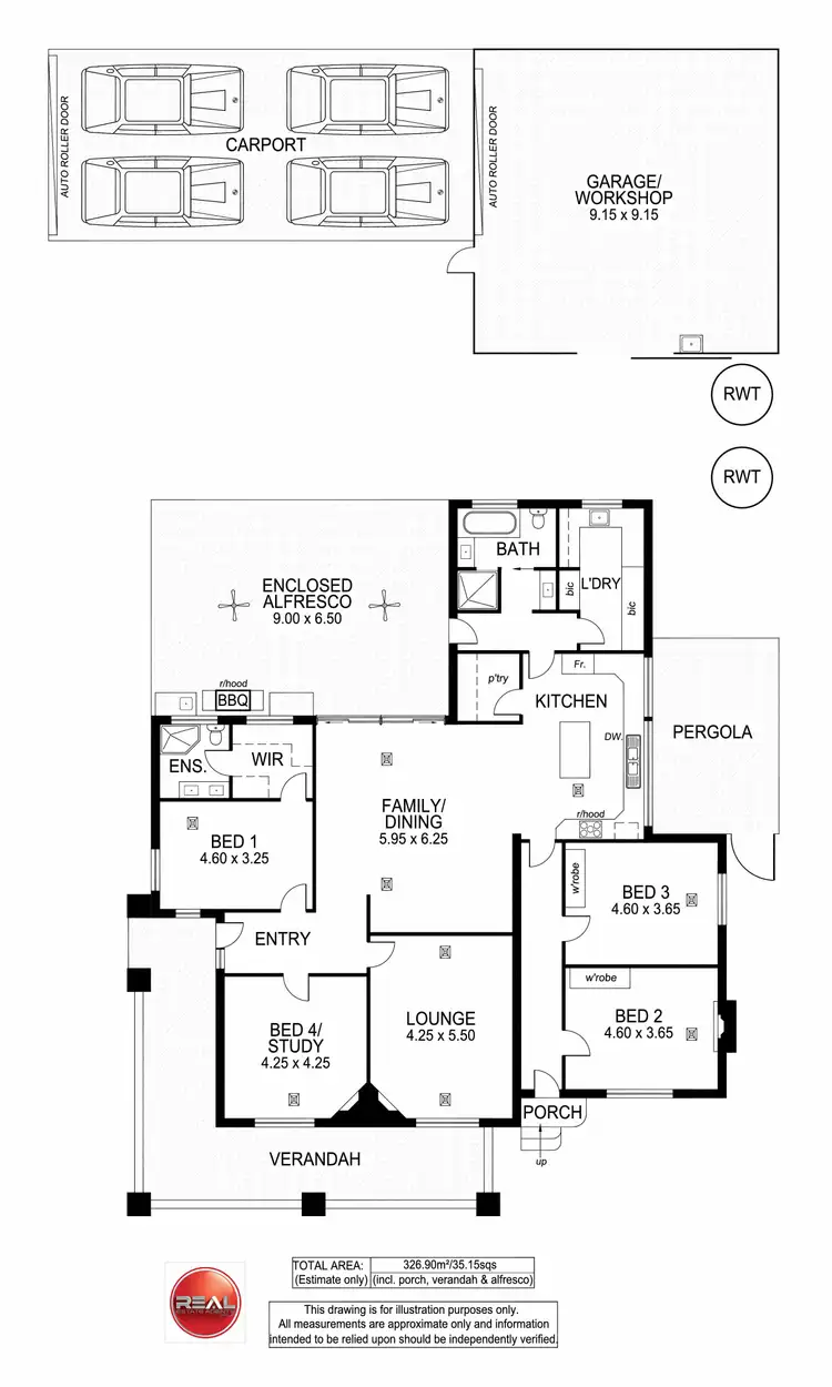 Floorplan of Homely house listing, 47 Myrtle Street, Prospect SA 5082