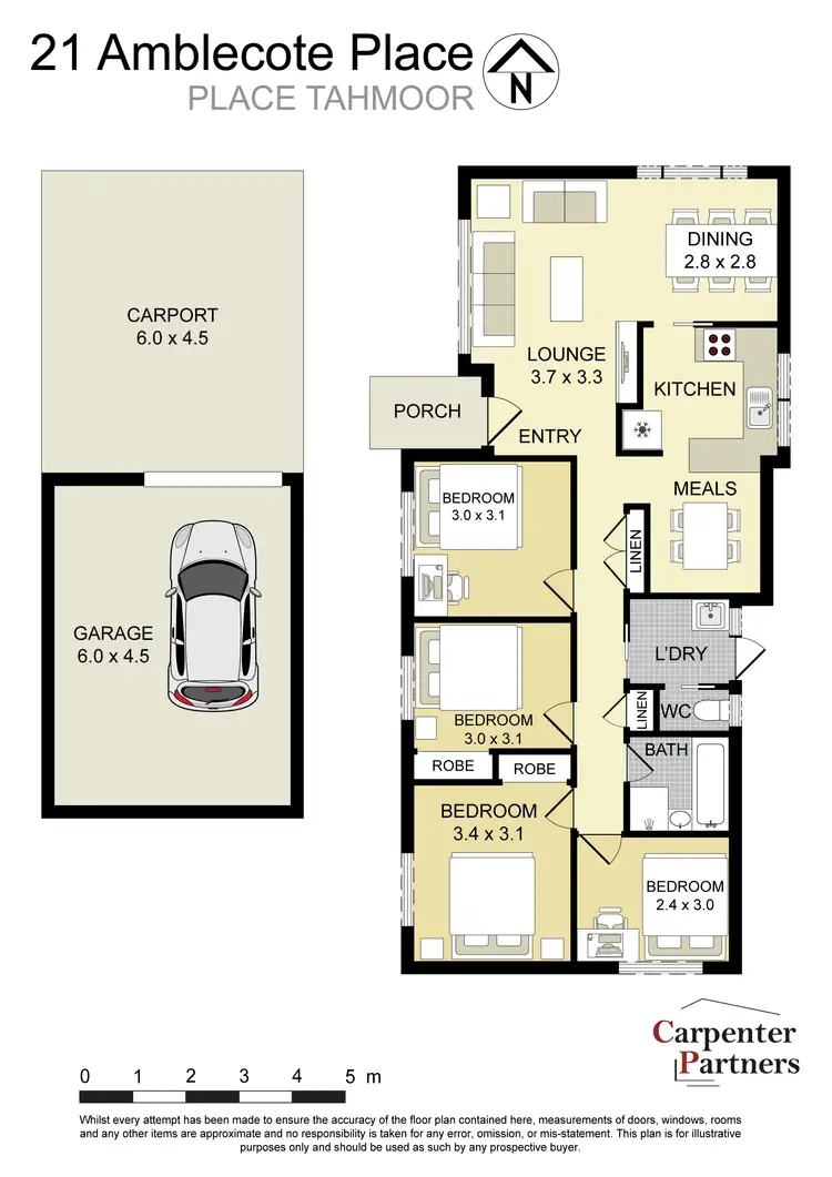 Floorplan of Homely house listing, 21 Amblecote Place, Tahmoor NSW 2573