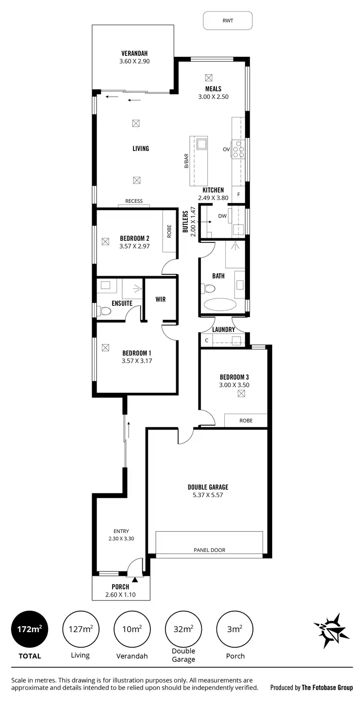 Floorplan of Homely house listing, 5A Washington Crescent, Findon SA 5023