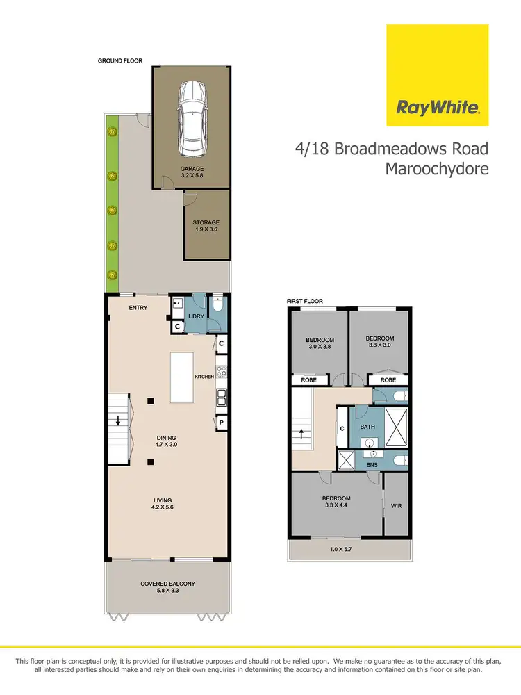 Floorplan of Homely unit listing, 4/18 Broadmeadows Road, Maroochydore QLD 4558