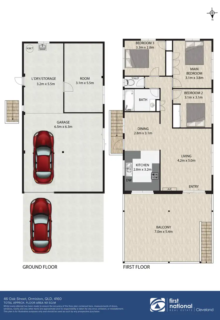 Floorplan of Homely house listing, 46 Oak Street, Ormiston QLD 4160