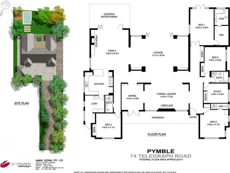 Floorplan of Homely house listing, 74 Telegraph Road, Pymble NSW 2073