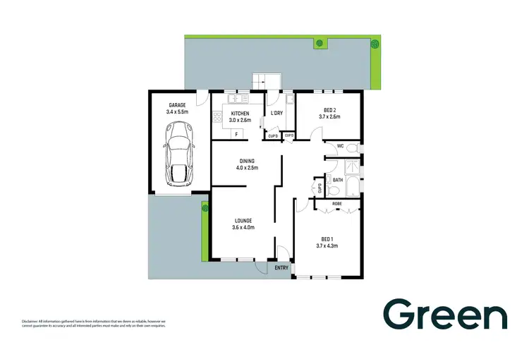 Floorplan of Homely villa listing, 2/44 Winbourne Street, West Ryde NSW 2114