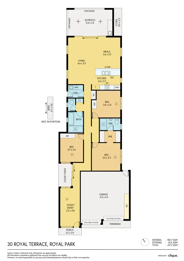 Floorplan of Homely house listing, 30 Royal Terrace, Royal Park SA 5014